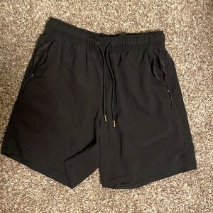 Black Jockey Hybrid Shorts